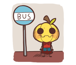 pumpkinman sticker #10550220