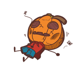 pumpkinman sticker #10550222