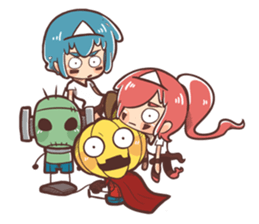 pumpkinman sticker #10550227