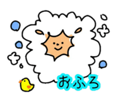Sheep and panda sticker #10550435