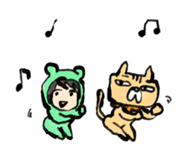 Voice Actor KenjiNojima & forest friends sticker #10552418