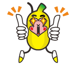 Monkeys like bananas sticker #10552756