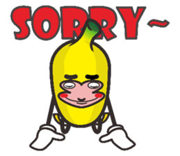 Monkeys like bananas sticker #10552763