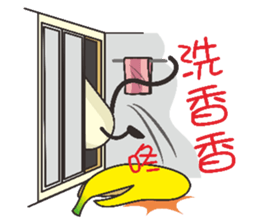 Monkeys like bananas sticker #10552777