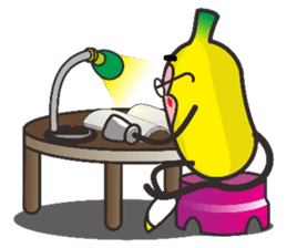 Monkeys like bananas sticker #10552780