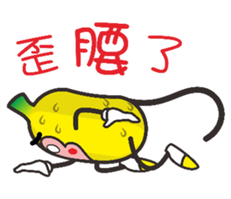 Monkeys like bananas sticker #10552784