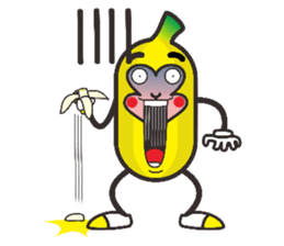 Monkeys like bananas sticker #10552791
