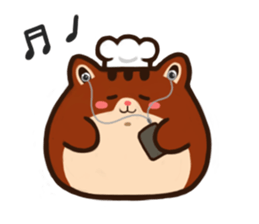 Baking HAMJJI! sticker #10553530