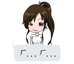 Lucy baby talk sticker #10553576