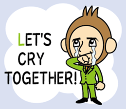 COOL MONKEY(English ver.) sticker #10553793