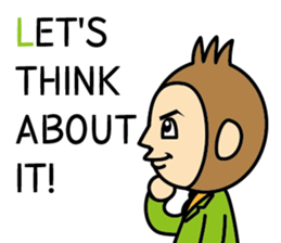 COOL MONKEY(English ver.) sticker #10553799