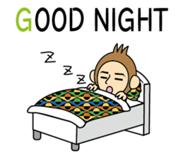 COOL MONKEY(English ver.) sticker #10553817