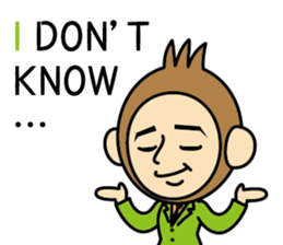 COOL MONKEY(English ver.) sticker #10553818