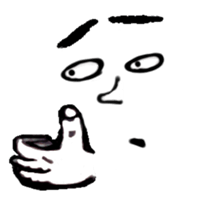 Face X Hand - Not the one you thinking! sticker #10553833
