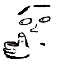 Face X Hand - Not the one you thinking! sticker #10553833