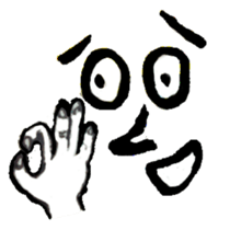 Face X Hand - Not the one you thinking! sticker #10553836