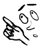 Face X Hand - Not the one you thinking! sticker #10553837