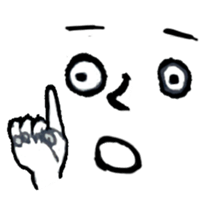 Face X Hand - Not the one you thinking! sticker #10553841