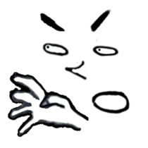 Face X Hand - Not the one you thinking! sticker #10553849