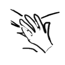 Face X Hand - Not the one you thinking! sticker #10553856