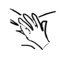 Face X Hand - Not the one you thinking! sticker #10553856