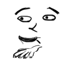 Face X Hand - Not the one you thinking! sticker #10553857