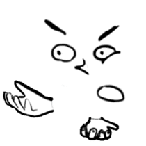 Face X Hand - Not the one you thinking! sticker #10553858