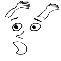 Face X Hand - Not the one you thinking! sticker #10553869