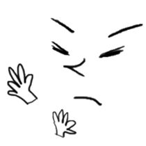 Face X Hand - Not the one you thinking! sticker #10553871