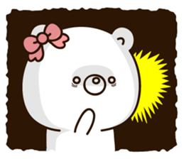 Own pace Lovely bear sticker #10554108