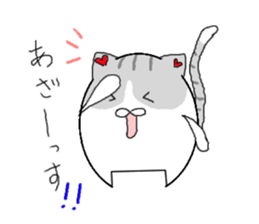 Daily life conversation of sabatora sticker #10554298