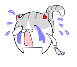 Daily life conversation of sabatora sticker #10554301