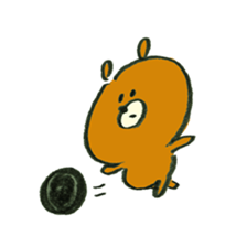 Body language bear sticker #10554477