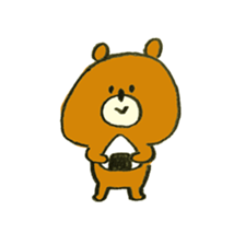 Body language bear sticker #10554481