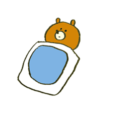 Body language bear sticker #10554485