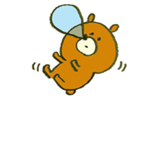 Body language bear sticker #10554486