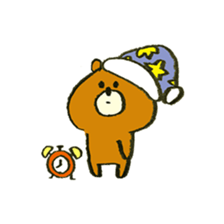 Body language bear sticker #10554487