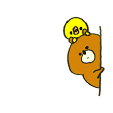 Body language bear sticker #10554495