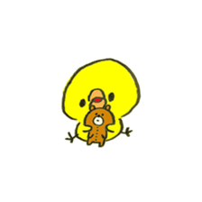 Body language bear sticker #10554496