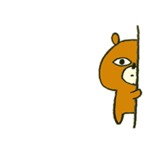 Body language bear sticker #10554498