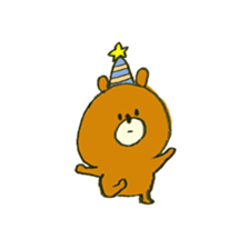 Body language bear sticker #10554499