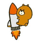 Body language bear sticker #10554500