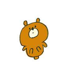 Body language bear sticker #10554508