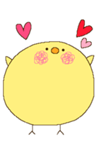 Sticker of the chick. sticker #10554610