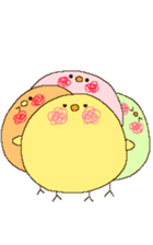 Sticker of the chick. sticker #10554628