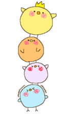 Sticker of the chick. sticker #10554629