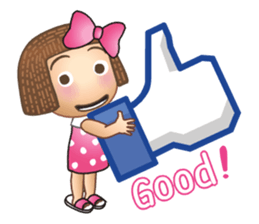 4funnygirl sticker #10554676