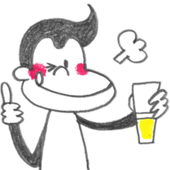 Beer life of pogo  monkey