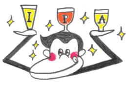 Beer life of pogo  monkey sticker #10554978