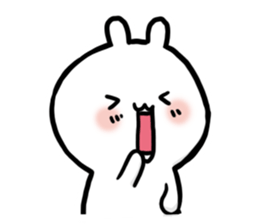 haratatu-usagi sticker sticker #10555234